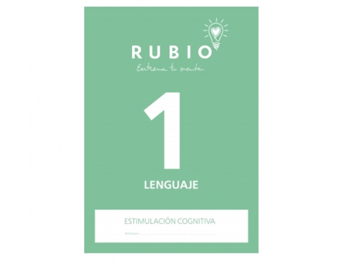 Cuaderno Rubio entrena tu mente estimulacion cognitiva lenguaje 1 48836, imagen 2 mini