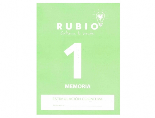 Cuaderno Rubio entrena tu mente estimulacion cognitiva memoria 1 49964, imagen 2 mini