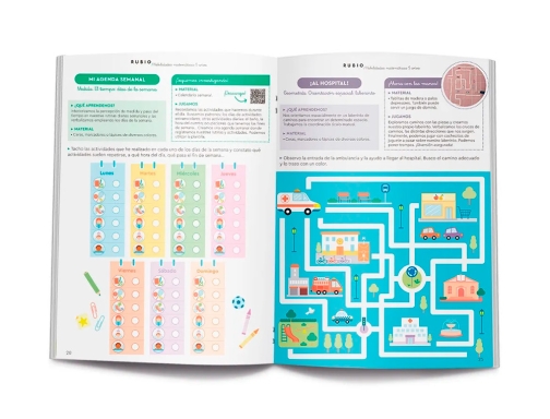 Cuaderno Rubio habilidades matematicas + 5 aos HM5, imagen 4 mini