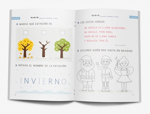 Cuaderno Rubio iniciacion a la lectura + 4 años IL4, imagen 2 mini