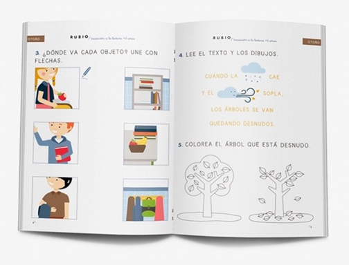Cuaderno Rubio iniciacion a la lectura + 4 años IL4, imagen 3 mini