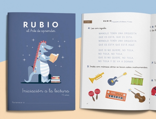 Cuaderno Rubio iniciacion a la lectura + 5 aos IL5, imagen 2 mini