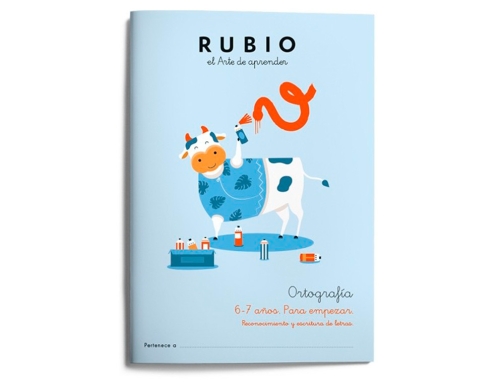 Cuaderno Rubio ortografia 6-7 aos para empezar ORT1, imagen 2 mini