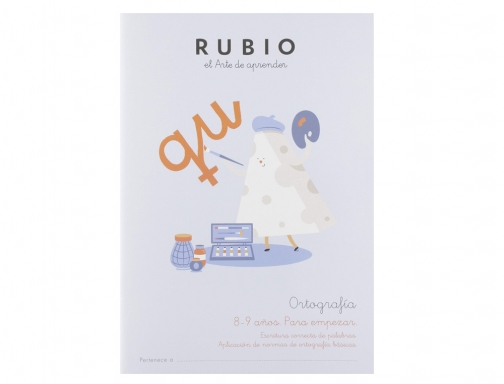 Cuaderno Rubio ortografia 8-9 aos para empezar ORT3, imagen 2 mini
