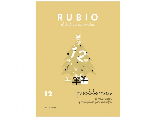 Cuaderno Rubio problemas n 12 PR-12, imagen 2 mini