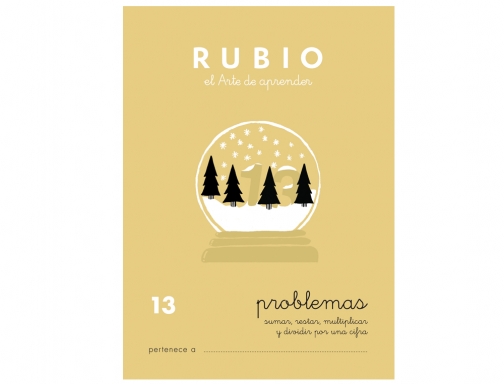 Cuaderno Rubio problemas n 13 PR-13, imagen 2 mini