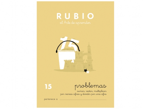 Cuaderno Rubio problemas n 15 PR-15, imagen 2 mini