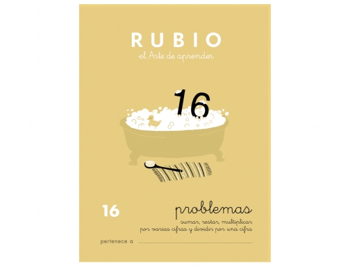 Cuaderno Rubio problemas nº 16 PR-16, imagen 2 mini