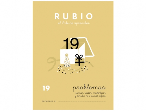 Cuaderno Rubio problemas n 19 PR-19, imagen 2 mini