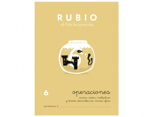 Cuaderno Rubio problemas n 6 PR-6, imagen 2 mini