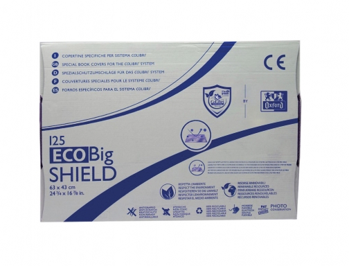 Funda para libros Colibri eco shield big 430x630 mm 400158663 (CO035EDB), imagen 2 mini