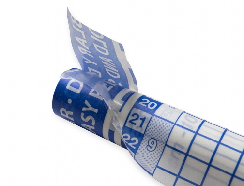 Rollo plastico adhesivo Liderpapel 0.50x1.50 50 mc forralibros removible 13201, imagen 3 mini