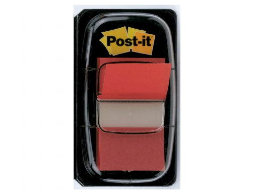 Banderitas separadoras 680-1 roja dispensador de 50 unidades Post-it 70071392719, imagen 2 mini