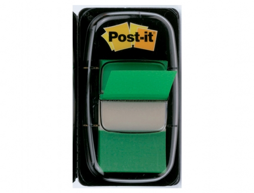 Banderitas separadoras 680-3 verdes dispensador de 50 unidades Post-it 70071392776, imagen 2 mini