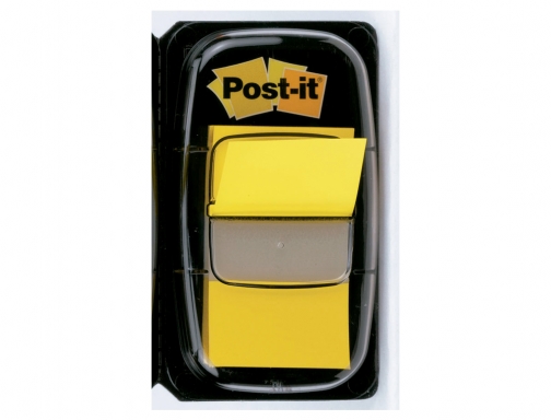 Banderitas separadoras 680-5 amarilla dispensador de 50 unidades Post-it 70071392834, imagen 2 mini