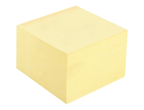 Bloc de 400 notas adhesivas quita y pon Q-connect 76x76 mm amarillo con KF01346, imagen 3 mini