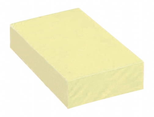 Bloc de notas adhesivas quita y pon Q-connect 51x76 mm con 100 KF10501 , amarillo, imagen 4 mini