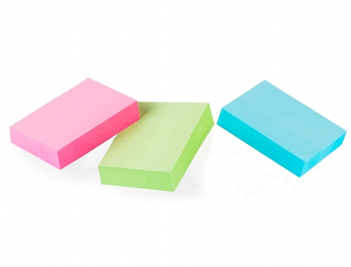 Bloc de notas adhesivas recicladas mini, 38x51 mm, colores surtidos, imagen 4 mini