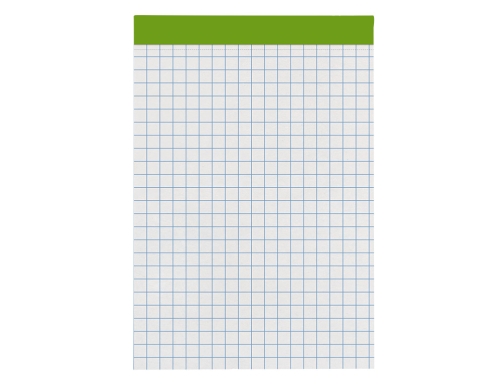 Bloc notas Liderpapel cuadro 4 mm A7 80 hojas 60 g m2 70012, imagen 3 mini