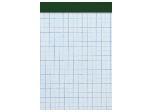 Bloc notas Liderpapel cuadro 4 mm A6 80 hojas 60 g m2 70014, imagen 2 mini