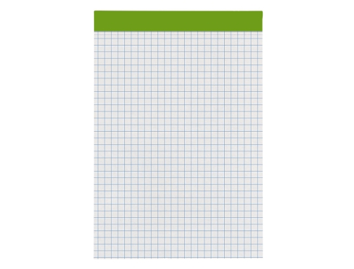 Bloc notas Liderpapel cuadro 4 mm A6 80 hojas 60 g m2 70014, imagen 3 mini