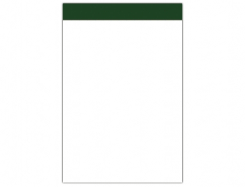 Bloc notas Liderpapel liso A4 80 hojas 60 g m2 perforado sin 70019, imagen 2 mini