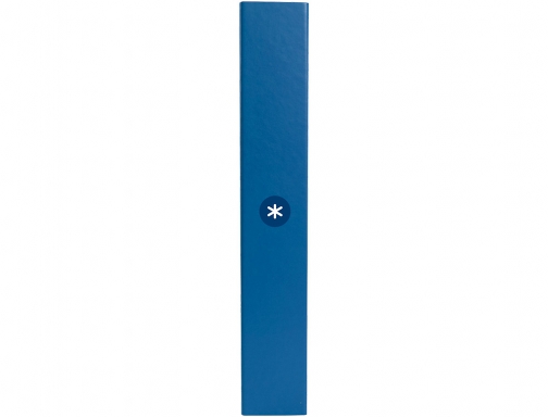 Carpeta 4 anillas 40 mm mixtas liderpapel Antartik A4 forrada color azul KA69 , azul oscuro, imagen 5 mini