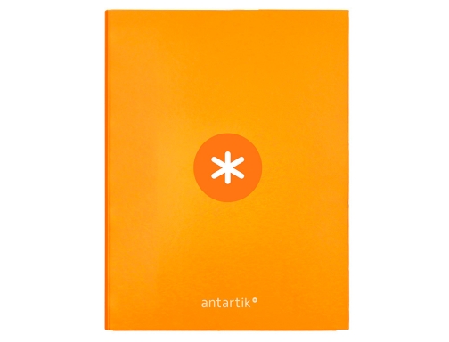 Carpeta Antartik A4 forrada 4 anillas 25 mm redondas color mostaza KA68, imagen 2 mini