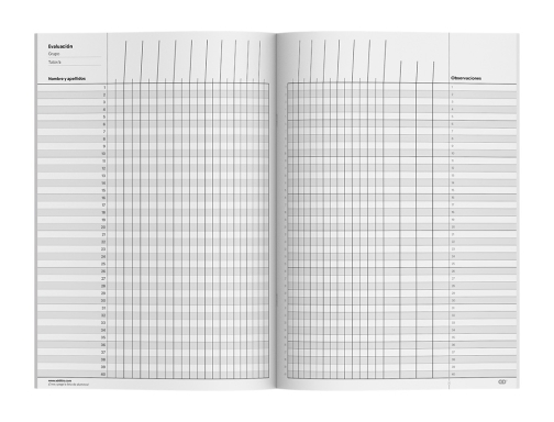 Cuaderno duplex Additio A4 evaluacion continua mas tutoria P142, imagen 4 mini