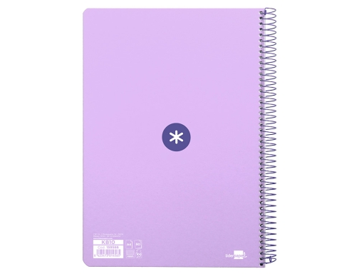 Cuaderno espiral liderpapel A4 Antartik tapa dura 80h 90gr cuadro 4mm con KB10, imagen 4 mini