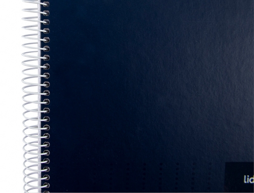 Cuaderno espiral Liderpapel A4 crafty tapa forrada 80h 90 gr milimetrado 2 09955, imagen 4 mini