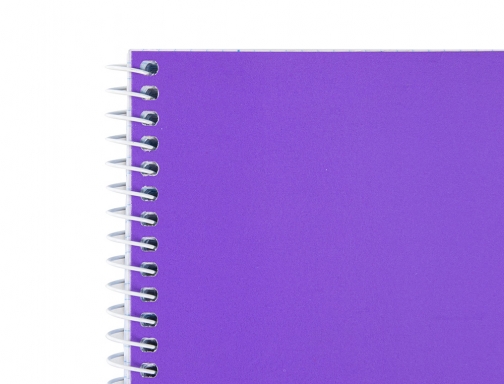 Cuaderno espiral Liderpapel A4 micro smart tapa blanda 80h60gr cuadro 5mm doble 08189, imagen 4 mini