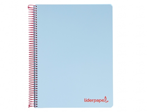 Cuaderno espiral Liderpapel A4 micro wonder tapa plastico 120h 90 gr cuadro 08938, imagen 3 mini