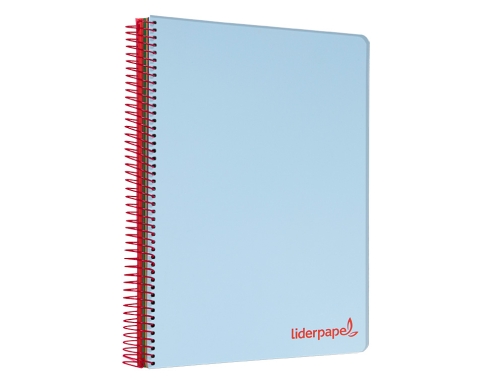 Cuaderno espiral Liderpapel A4 micro wonder tapa plastico 120h 90 gr cuadro 08938, imagen 5 mini