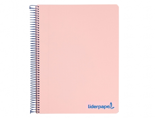 Cuaderno espiral Liderpapel A4 micro wonder tapa plastico 120h 90 gr cuadro 08940, imagen 3 mini