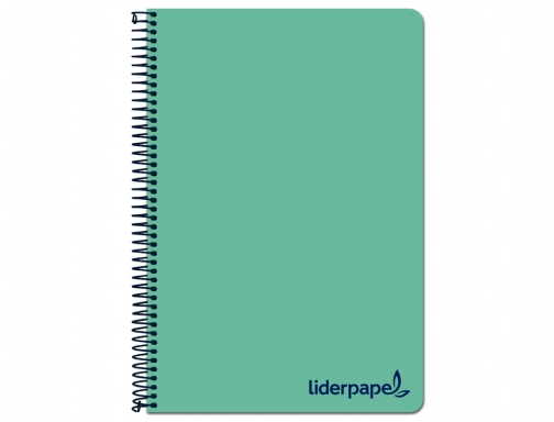 Cuaderno espiral Liderpapel A4 micro wonder tapa plastico 120h 90 gr cuadro 08941, imagen 2 mini