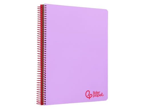 Cuaderno espiral Liderpapel A4 micro wonder tapa plastico 120h 90 gr cuadro 08942, imagen 3 mini