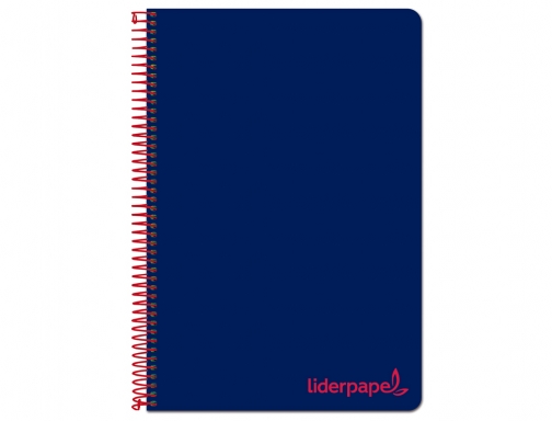 Cuaderno espiral Liderpapel A4 micro wonder tapa plastico 120h 90 gr cuadro 08944, imagen 2 mini