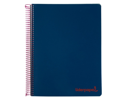 Cuaderno espiral Liderpapel A4 micro wonder tapa plastico 120h 90 gr cuadro 08944, imagen 3 mini