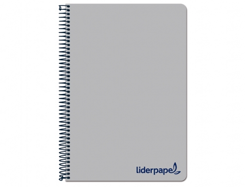 Cuaderno espiral Liderpapel A4 micro wonder tapa plastico 120h 90 gr cuadro 08945, imagen 2 mini
