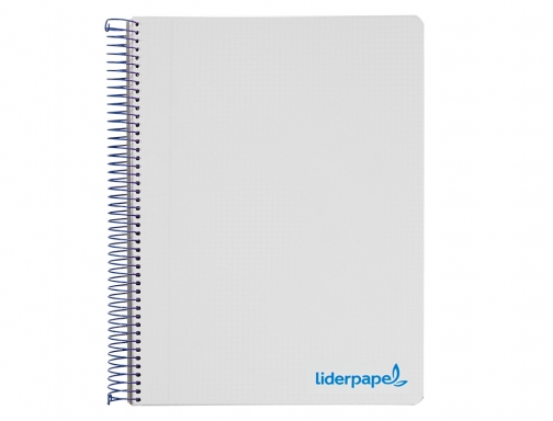 Cuaderno espiral Liderpapel A4 micro wonder tapa plastico 120h 90 gr cuadro 08945, imagen 3 mini