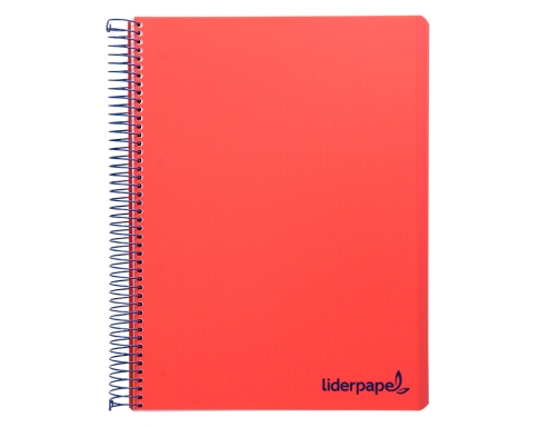 Cuaderno espiral Liderpapel A4 micro wonder tapa plastico 120h 90 gr cuadro 08946, imagen 3 mini