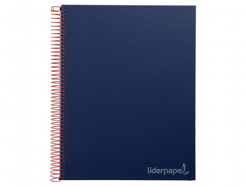 Cuaderno espiral Liderpapel A4 micro jolly tapa forrada 140h 75 gr cuadro 09651, imagen 3 mini