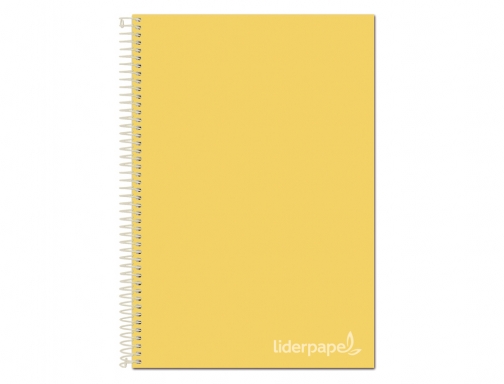 Cuaderno espiral Liderpapel A4 micro jolly tapa forrada 140h 75 gr cuadro 09750, imagen 2 mini
