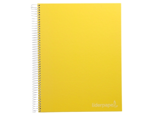 Cuaderno espiral Liderpapel A4 micro jolly tapa forrada 140h 75 gr cuadro 09750, imagen 3 mini