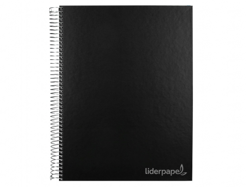 Cuaderno espiral Liderpapel A4 micro jolly tapa forrada 140h 75 gr cuadro 09753, imagen 3 mini