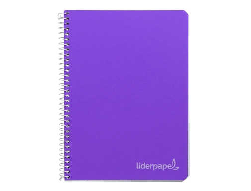 Cuaderno espiral Liderpapel A4 micro witty tapa dura 140h 75gr cuadro 5mm 09771, imagen 3 mini