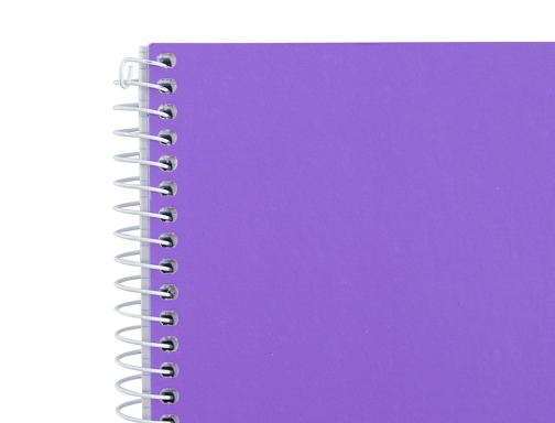 Cuaderno espiral Liderpapel A4 micro witty tapa dura 140h 75gr cuadro 5mm 09771, imagen 4 mini