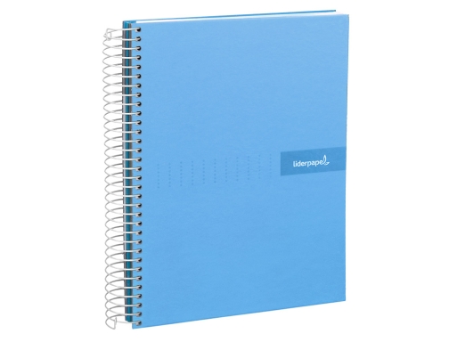 Cuaderno espiral Liderpapel A4 micro crafty tapa forrada 120h 90 gr cuadro 09970, imagen 5 mini