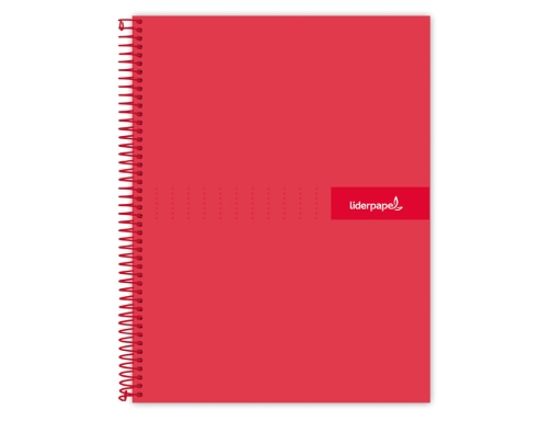 Cuaderno espiral Liderpapel A4 micro crafty tapa forrada 120h 90 gr cuadro 09973, imagen 2 mini